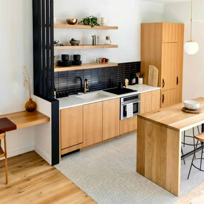 Custom furniture detail work